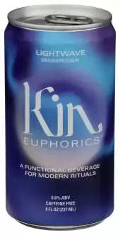 Kin Euphorics, Lightwave Calm Mood, 8 Oz(Case Of 24)