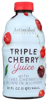 Antioxidant Solutions Non-Gmo Juice Triple Cherry 32 Fl Oz