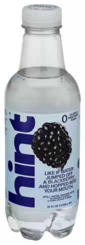 Hint, Unsweet Water Blackberry, Case Of 12 X 16 Oz