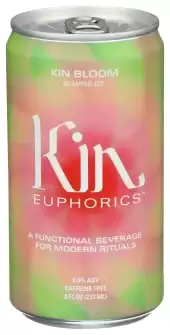 Kin Euphorics, Euphorics Bloom Joy Mood, 8 Oz(Case Of 24)