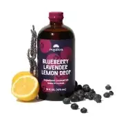 Modica Blueberry Lavender Lemon Drop Cocktail & Mocktail Mix (Makes 10 Drinks) With Superfoods, Vita