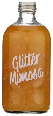 Wood Stove Kitchen Glitter Mimosa Mixer - Tangerine & Mango Flavor Enhanced With Sparkling Edible Gl