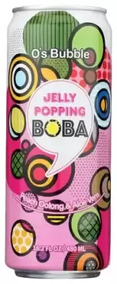 2314661 Peach Oolong Tea With Popping Boba & Aloe Vera, 16.2 Fl Oz