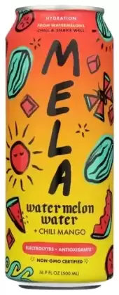 New! Mela Water Natural Watermelon Juice Drink, Electrolytes & Antioxidants, Natural Hydration, Coco