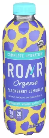 Roar, Blackberry Lemonade Water, 18 Oz (Case Of 12)