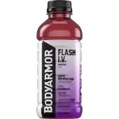 Bodyarmor Flash I.V. Rapid Rehydration Electrolyte Beverage Grape 20Oz