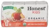 Honest Kids Juice Drink Organic Strawberry Peachy Keen 6 Fl Oz Each /  (48 Fl Oz)