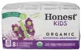 Honest Kids, Goodness Grapeness Organic Juice Drink, 6 Oz X 8 (Case Of 5)