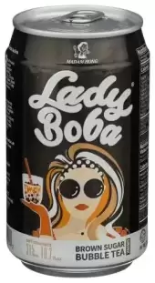 Lady Boba Brown Sugar Bubble Tea Drink