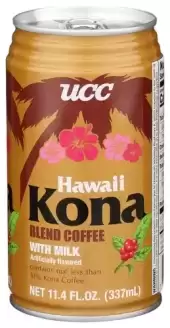 Ucc Hawaii Kona Blend Coffee With Milk