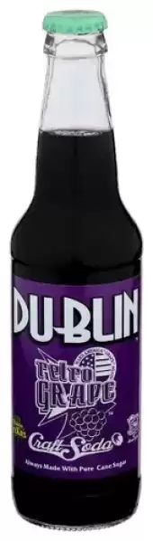 Dublin Sodas 12 Oz Bottles (Dublin Retro Grape Soda)