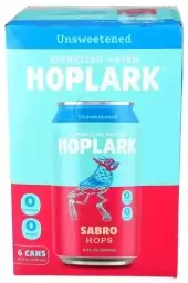 Hoplark Hoptea, Sparkling Water With Sabro Hops, 12 Oz X6 (Case Of 4)