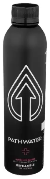Pathwater, Alkaline Water With Electrolytes, 25 Oz(Case Of 12)