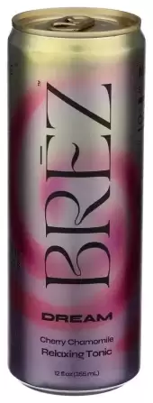 Brez Dream Cherry Chamomile Relaxing Tonic 12 Fl Oz Beverage