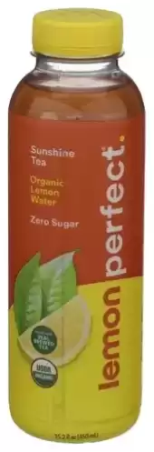 Flavored Drinking Water Half Lemon Half Iced Tea 15.2 Fl Oz Bottles 12 Count