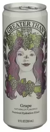 Greater Than Hydration For Her - Nutrient Enhanced Coconut Water Electrolyte Beverage With Real Frui
