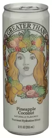 Greater Than Hydration For Her - Nutrient Enhanced Coconut Water Electrolyte Beverage With Real Frui