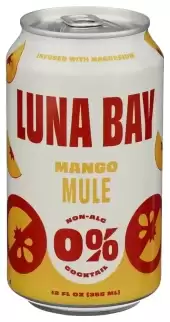 Luna Bay Mango Mule Zero Percent Tea Mocktail