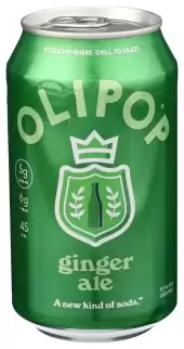 Olipop Ginger Ale Prebiotic Soda Sgl, 12 Fz