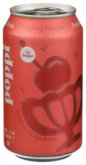 Poppi Shirley Temple 12 Fl Oz Can