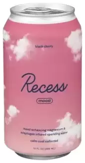 Recess, Sparkling Water Black Cherry, 12 Oz (Case Of 12)