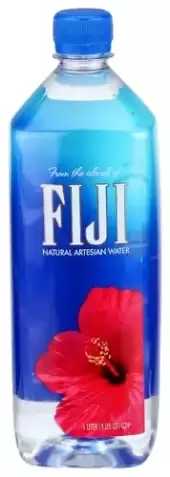 Fiji Natural Artesian Bottled Water, 1 Liter / 33.8 Fl Ounce (Single Bottle)