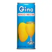 Gina Mango Nectar, Mango Juice, Real Mango Puree 240 Ml