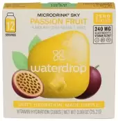 Waterdrop, Passion Fruit, 12 Ct, 0.89 Oz