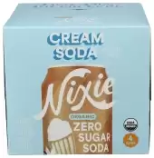 Nixie, Soda Zero Sugar Cream Soda Organic, 12 Fl Oz