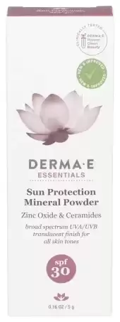 Derma E Sun Protection Mineral Powder SPF 30 0.16 Oz