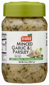 Badia, Minced Garlic and Parsley, 8 Oz
