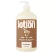 Everyone? 3-in-1 Lotion Unscented Hands Face Body 32 Oz