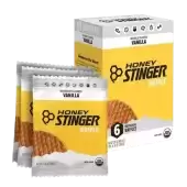 Honey Stinger Organic Energy Waffle Snack Vanilla 1.06 Oz 6 Count Box