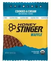 Honey Stinger Organic Gluten Free Cookies and Cream Waffle - 1pk: Ready to Eat Snack Bar, 1.06 Oz, 1