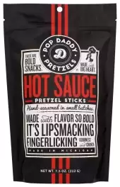 Pop Daddy Popcorn Hot Sauce Seasoned Petzels