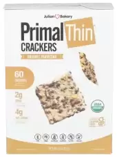 Julian Bakery, Organic Seed Crackers, Parmesan, 4 Oz (113 G)