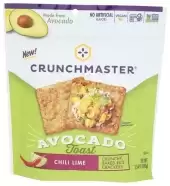 Crunchmaster, Avocado Toast Chili Lime Rice Cracker, 3.54 Oz (Case Of 12)