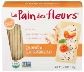 Le Pain Des Fleurs Organic Crispbread Gluten Free Quinoa 5.3 Oz