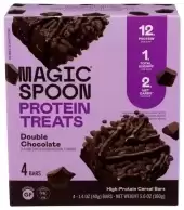 Magic Spoon High Protein Cereal Bars Double Chocolate 4 Bars