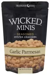 6 Oz Garlic Parmesan Seasoned Oyster Crackers