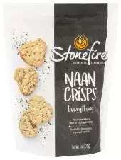 Stonefire, Everything Naan Crisps, 6 Oz (Case Of 12)