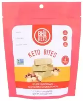 Bhu Foods, Bites White Chocolate Macadamia, 5.29 Oz (Case Of 6)