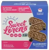 Sweet Loren'S, Breakfast Biscuits, Blueberry, 1.6 Oz (45 G) Each