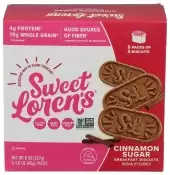 Sweet Loren'S, Breakfast Biscuits, Cinnamon Sugar, 1.6 Oz (45 G) Each