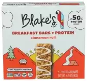 Blake'S Seed Based Breakfast Bars + Protein, Cinnamon Roll 5 Bars (0.92 Oz Each)