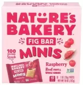 Natures Bakery Khrm02314731 10 Oz Whole Wheat Fig Bars - Raspberry