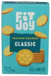 Fitjoy Grain Free Cracker Rounds, Classic 8 Oz Box