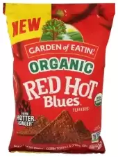 Garden Of Eatin' Organic Red Hot Blues Blue Corn Tortilla Chip 14 Oz