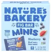 Natures Bakery Khrm02314724 10 Oz Whole Wheat Fig Bars - Blueberry