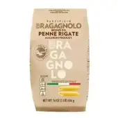 Pastificio Bragagnolo Penne Rigate 849 Bronze-Drawn 100% Italian Pasta Made With Durum Wheat Semolin